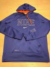 Nike Dri-Fit Women  s Hoodie Blue Just Do It Large L