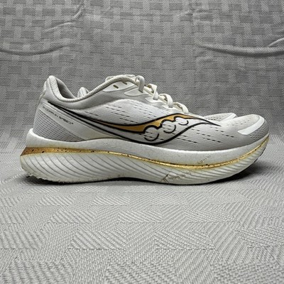 Saucony Shoes Mens Size 11 White Black Endorphin Speed 3 Running Road S20756-14