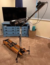 NordicTrack Pro Ski Machine + Book Magazine Holder CLEAN TESTED NO MONITOR