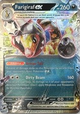 Farigiraf ex #108 Prices | Pokemon Temporal Forces | Pokemon Cards