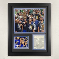 Legends Never Die Inc. Golden State Nba Framed Photo Collage Podium