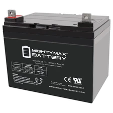 Mighty Max 12V 35AH SLA Battery for GOAL ZERO YETI 400 SOLAR GENERATOR