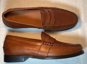 Polo Sport Ralph Lauren Penny Loafers 11D Brown Leather Slip On Classic Preppy Ralph Lauren Polo Sport Shoes Men main image 3
