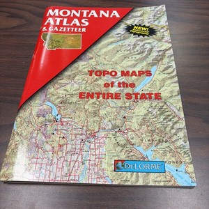 MONTANA -- DeLorme Atlas & Gazetteer -- Third Edition 1999