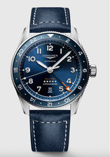 Longines Spirit Zulu Time Automatic 42 MM Blue Dial Watch L38124932