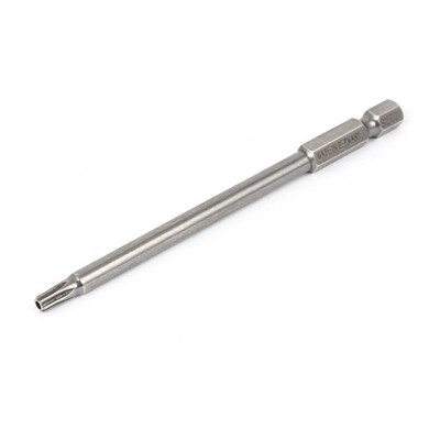 1/4'' Hex Shank 100mm Long T20 Magnetic Torx Security Screwdriver Bit