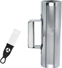 Guiro Stainless Steel Instrument 8" 3" Latin Percussion Musical Shaker Instrumen