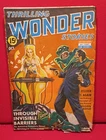 Thrilling Wonder Stories Oct. 1942 Bergey Cover Art Edmond Hamilton Nelson Bond+