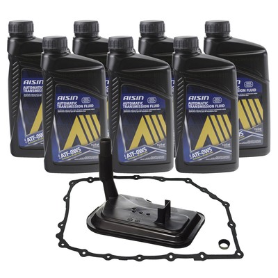 7Qt AISIN Automatic Transmission Oil WS & Filter Kit for Cadillac CTS 6L90
