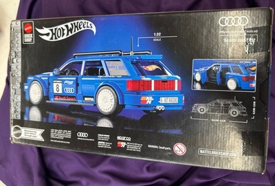 Hot Wheels Brick Shop Building Set '94 AUDI AVANT RS2 Build