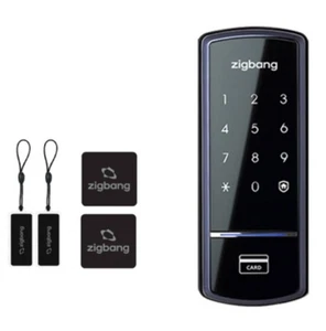 Zigbang SHS-1321 Smart Digital Door Lock Touch Keypad Rim Deadbolt Samsung SDS