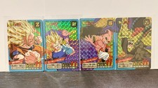 Dragon Ball Z Super battle Carddass Connected Prism cards set Bandai Japan 1995