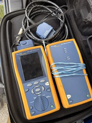 FLUKE DTX-1200 KABELANALYSATOR-KIT MIT ZUBEHÖR (wie besehen) KOSTENLOSER VERSAND - Bild 1 von 4