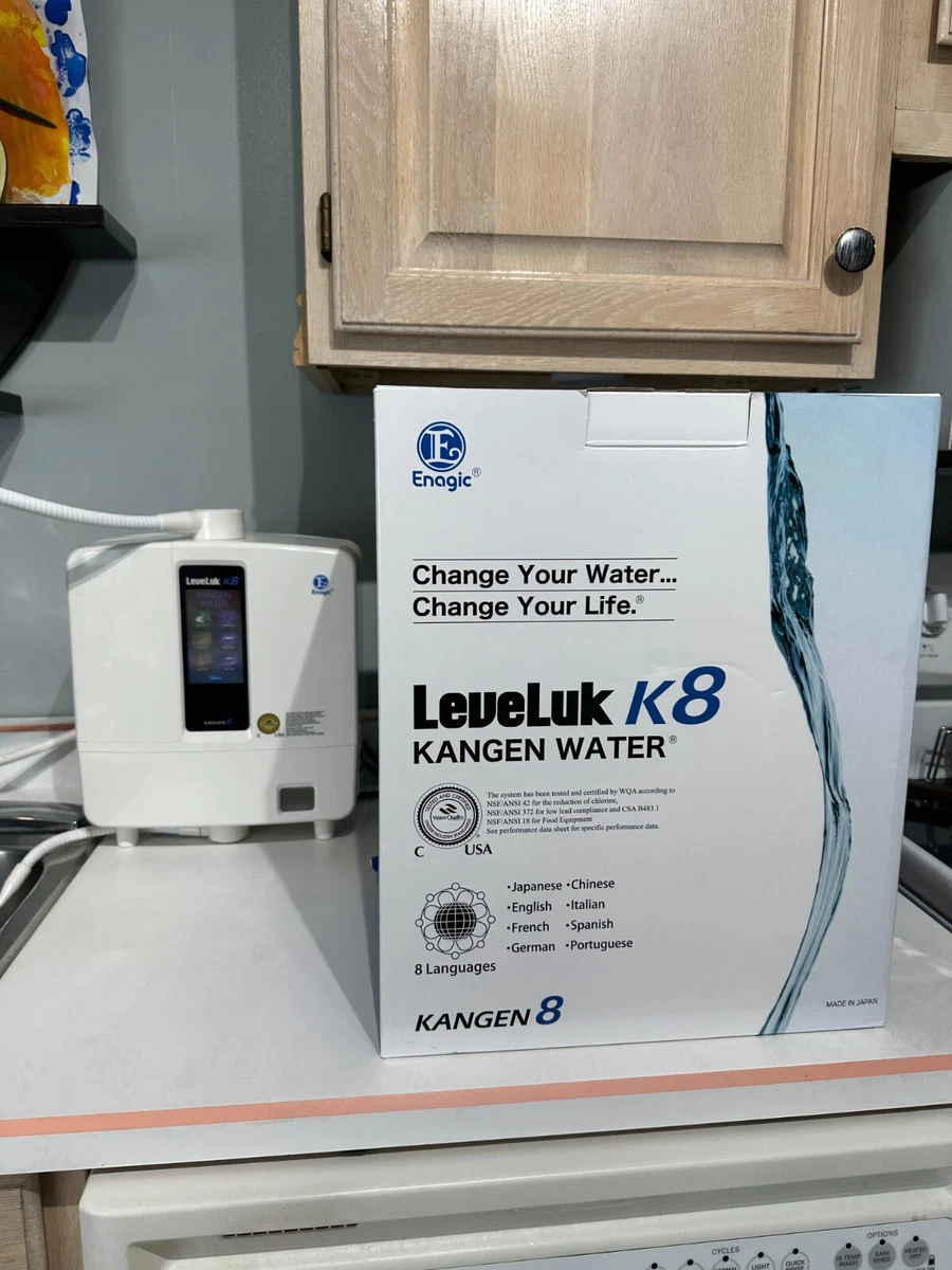 Kangen K8 Leveluk Water Ionizer / Excellent Condition / Includes