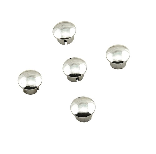 5104 Chrome Wheel Plugs