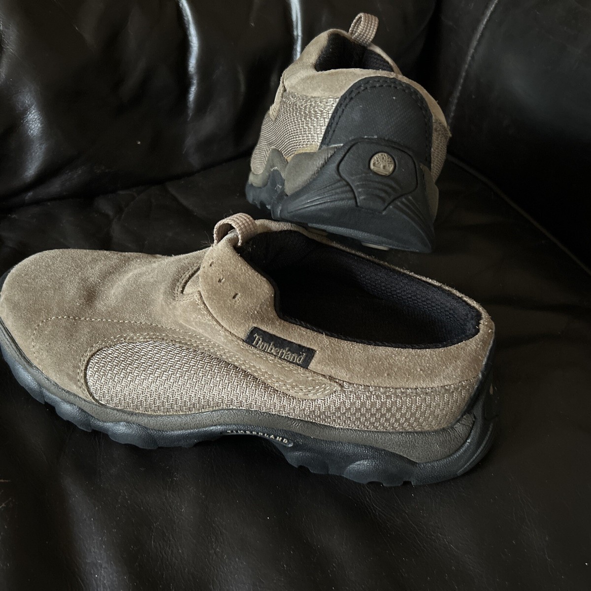 Timberland Trek Travel ACT Slip-On Loafers Mules Beige/Brown  display picture 2