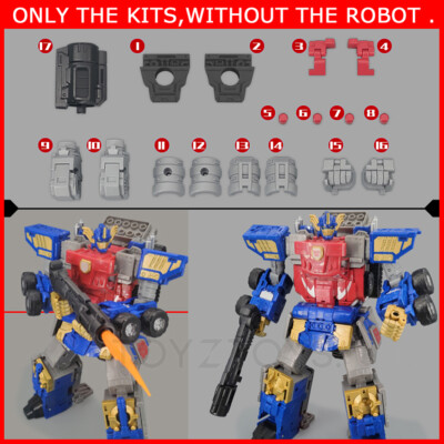 For Legacy Evolution Armada OP Prime Upgrade Kit Filling Parts - Arm Leg Upgrade