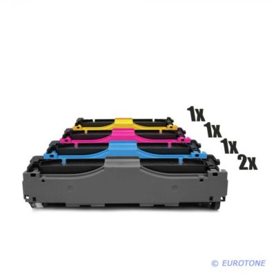 5 Toner für HP Laserjet Pro 400 Color M451DN M475DW 300 Color M351A MFP M375NW