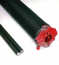 Garage Door Torsion Spring 192 x 1.75" x 26" Right 2 Winding Bar Tool .192 Wire