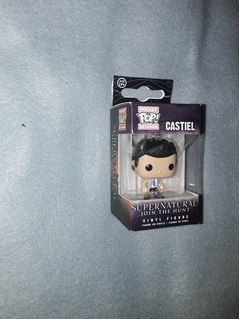castiel pop keychain