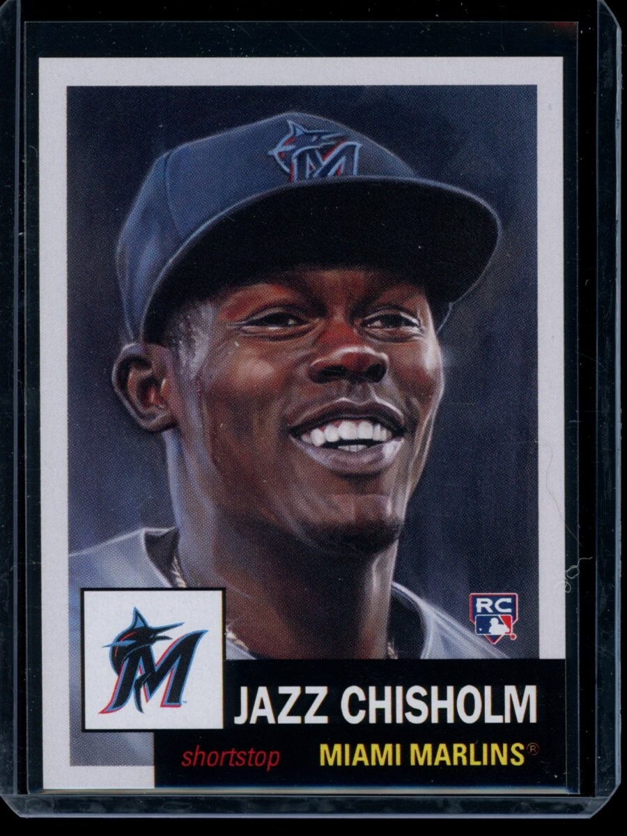 2021 Topps Living Set #438 Jazz Chisholm RC Rookie Card