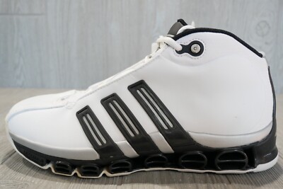 New Rare Adidas A Cub 53 Structure 2005 White Black Shoes Mens Size 9.5 OSS