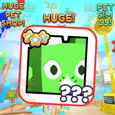 Huge Santa Dragon  - Pet Simulator 99 - Pet Sim 99 - CHEAP & FAST DELIVERY