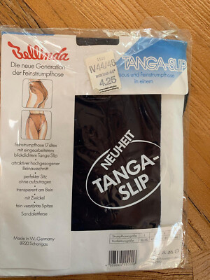 Bellinda Feinstrumpfhose marine blau IV 44-46 L Tanga Slip 20den