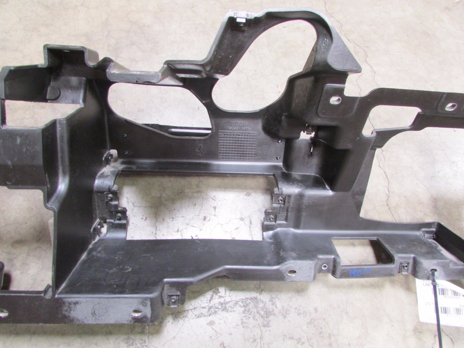 Ferrari 458 Italia, Front Lower Dash Plastic Support, Used, P/N 82509900