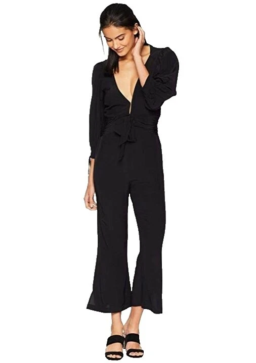 Negro para monos Love & Lemons sólido y Rompers for Women
