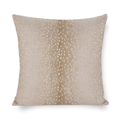 Antelope Pillow Covers Square Fawn Animal Gold Antelope Print
