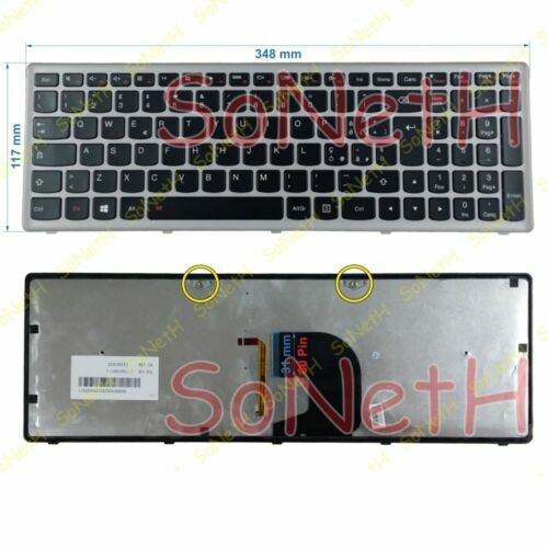 Touche De Clavier De Rechange Lenovo - Compatible Thinkbook 15-IIL, Yoga 9-15ITL5, C940-15, Référence 81TE