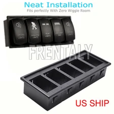 5PCS Car Rocker Switch Clip Panel Patrol Holder Housing ARB Carling Style