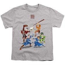AVATAR THE LAST AIRBENDER Licensed Kids Boys Girls Graphic Tee Shirt SM-XL