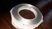 2 rolls  Aluminum foil tape  3/4"x60 yd 3mil mil-t 23397b ii  