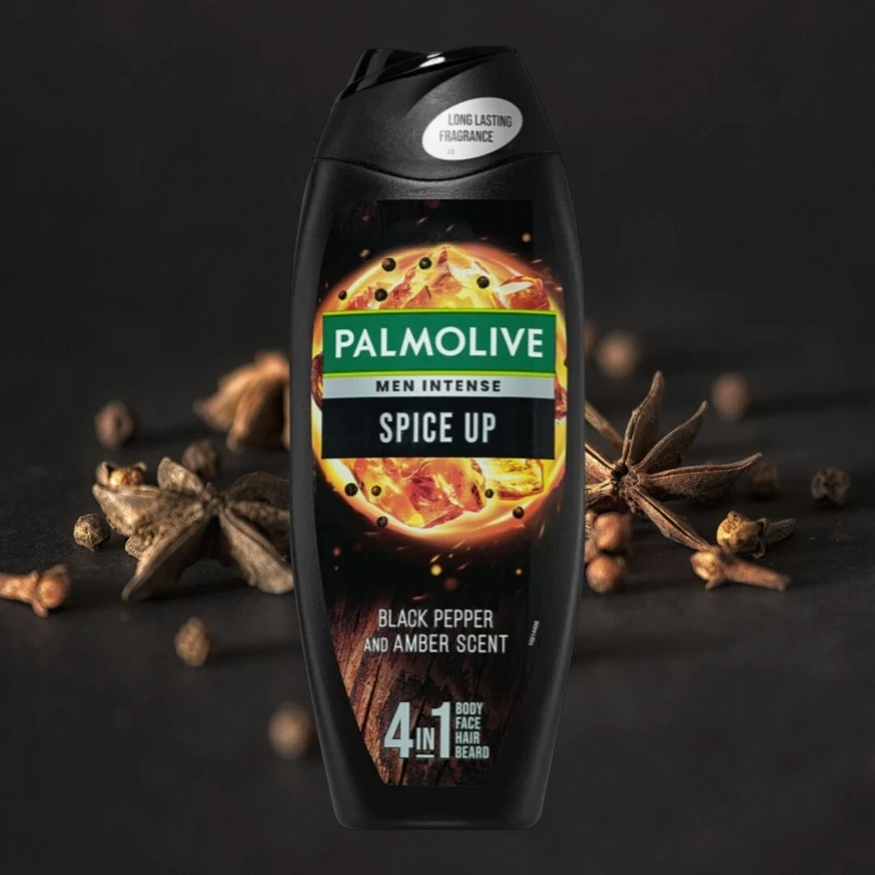 Palmolive Men intense Spice up Black Pepper 500 ml