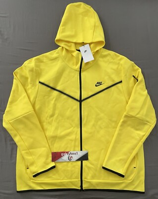 Nike Sportwear Tech Fleece Full-Zip Hoodie CU4489-765 Yellow