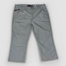 Ariat FR M4 Relaxed Workhorse Boot Cut Pant In Medium Gray Size 40 x 25 Low Rise
