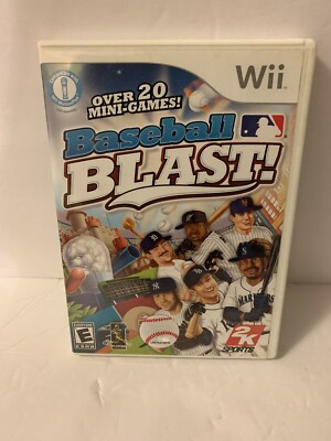 Baseball Blast MLB Sports Game (Nintendo Wii, 2009) Complete