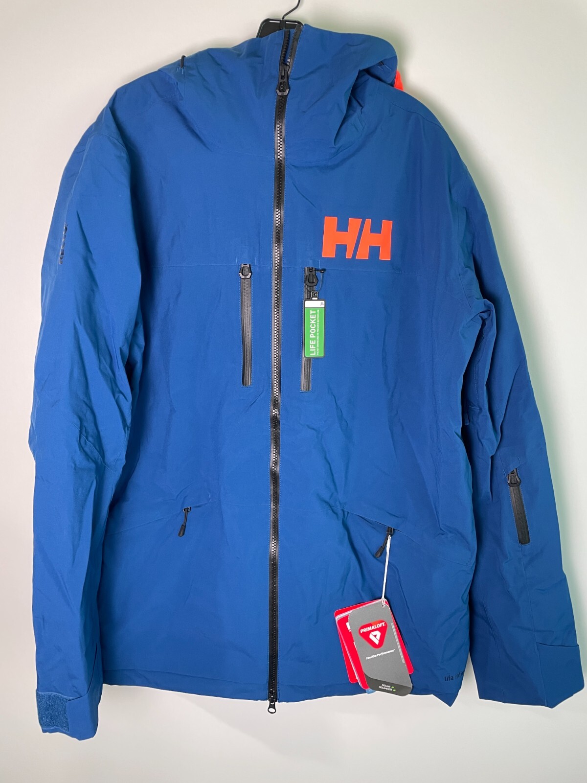 Chaqueta de esquí de snowboard Helly Hansen para hombre XL Garibaldi Infinity azul 65786-606