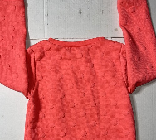 Preowned- H&M Long Sleeve Polka Dot Pullover Sweatshirt Girls (Size 4-6Y) - Picture 6 of 7