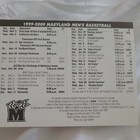 1999 2000 Maryland Basketball Schedule Juan Dixon Gary Williams Steve Blake  — photo 2