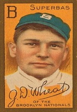 ZACH WHEAT BASEBALL CARD *2X3 FRIDGE MAGNET* BROOKLYN DODGERS SUBERBAS HITS HOF