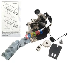 4 or 8 Stitch RUFFLER ATTACHMENT G900E 4 SINGLE NEEDLE INDUSTRIAL SEWING MACHINE