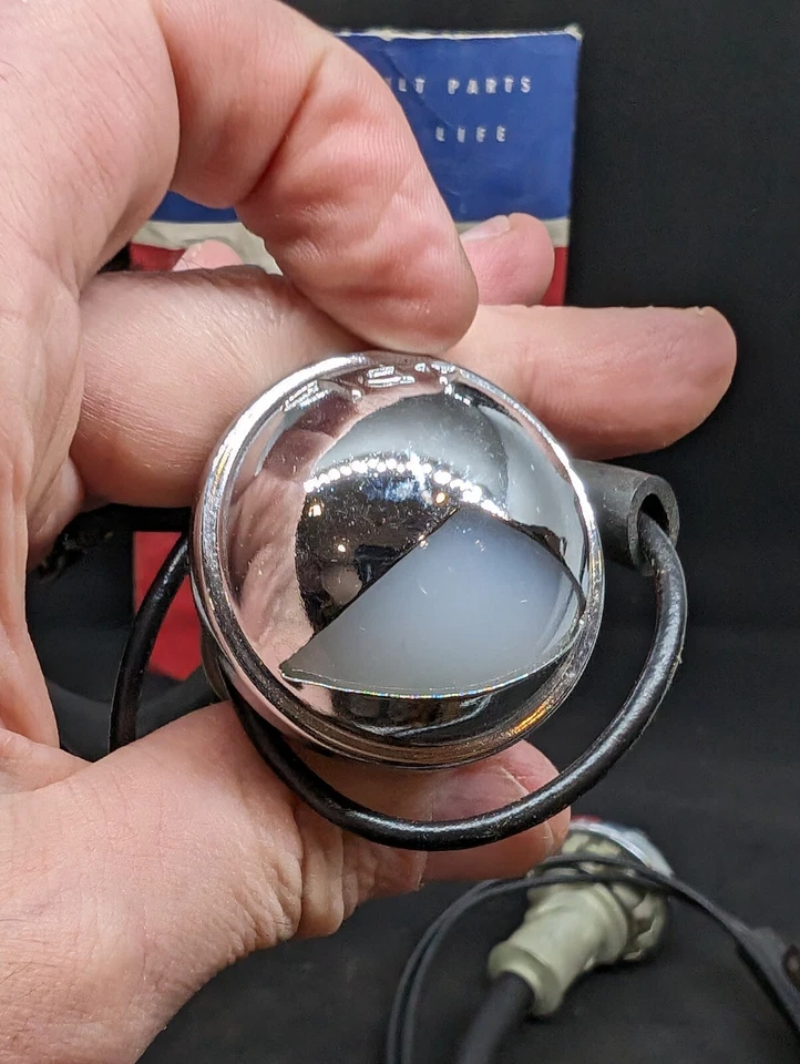 NUEVO DE LOTE 1954 PACKARD CLIPPER PLACA LUZ LÁMPARA JUEGO 439628 4PL Foto 4 de 4