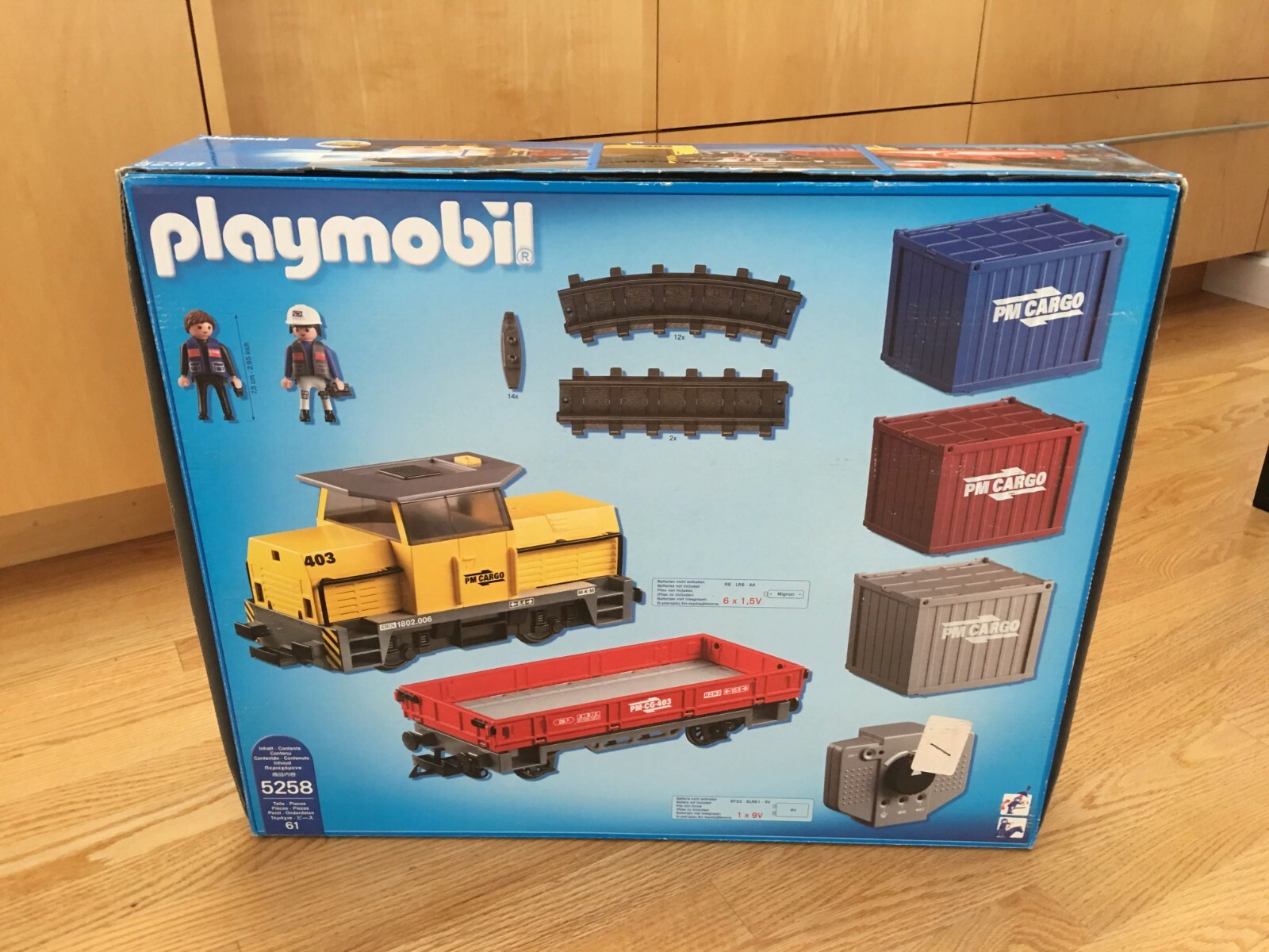 playmobil 5258 rc freight train