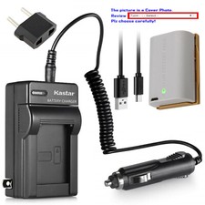 Kastar Battery AC Travel Charger for Canon LP-E6 LP-E6N EOS 80D EOS 90D 5D3 5D4