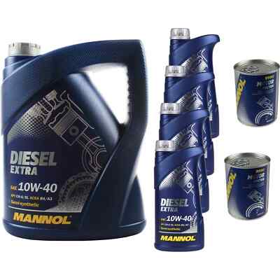 9L Motoröl MANNOL SAE 10W-40 DIESEL EXTRA 2xMotor Doctor