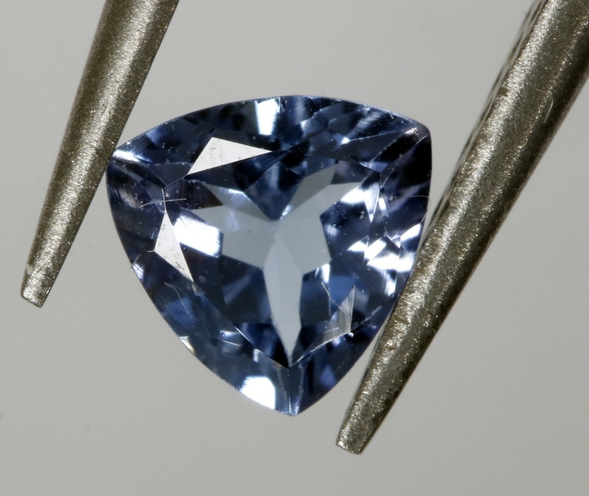 100% Natural Blue Tanzanite 5.1x5.1mm 0.42ct Trilliant Cut #1182