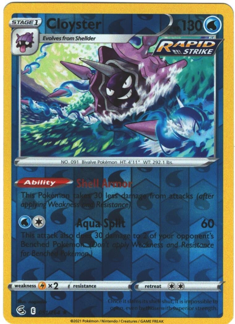Cloyster 031/082 Flight of Legends for sale | eBay